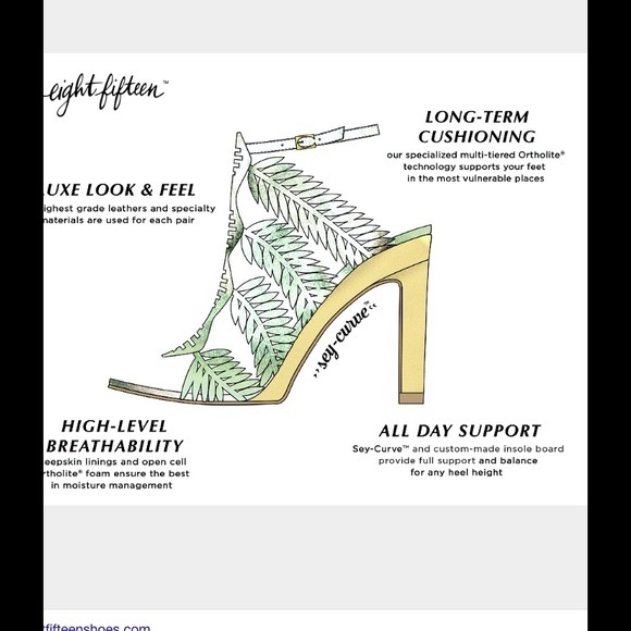 Eight Fifteen Silver & Gold Amazing Heels! Size 7 WORN BY CELEBRITIES - Picture 16 of 16